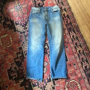 B Sides Plein High relaxed Straight Jeans